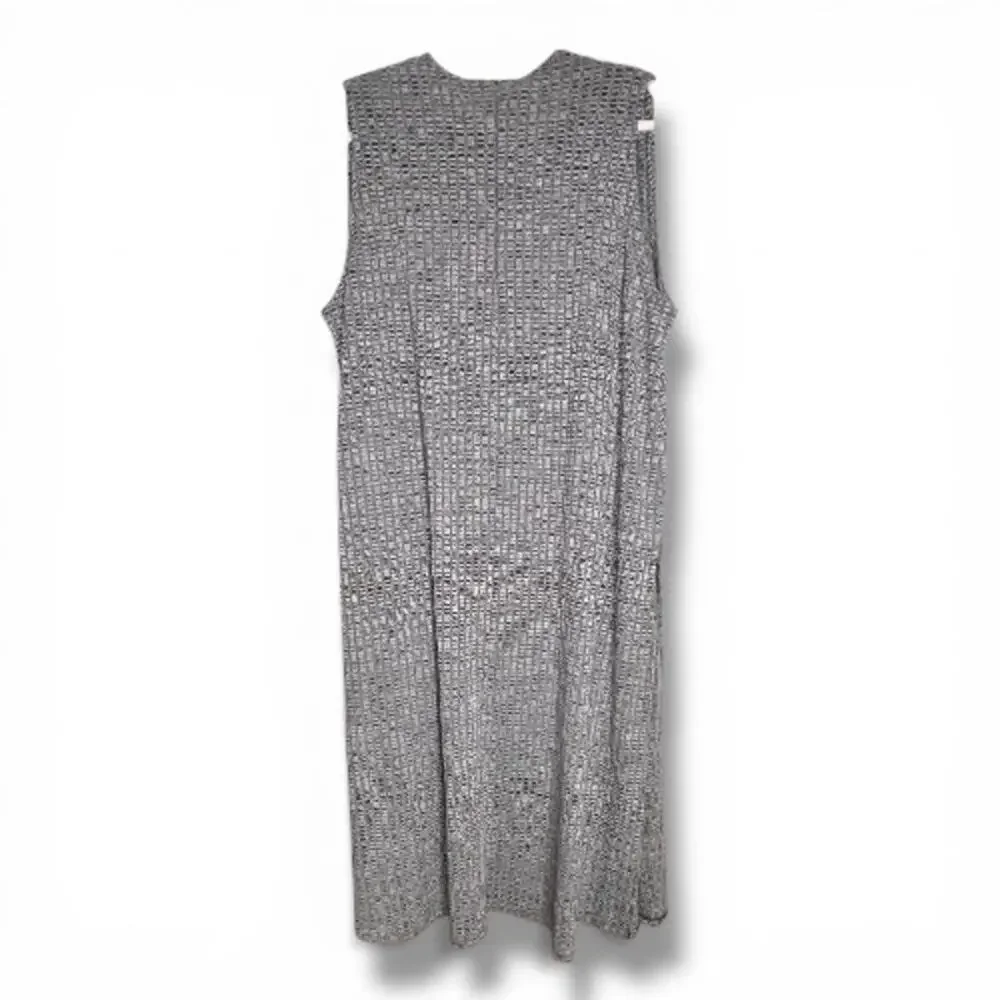 LuLaRoe Heathered Grey Joy Longline Sleeveless Vest Large